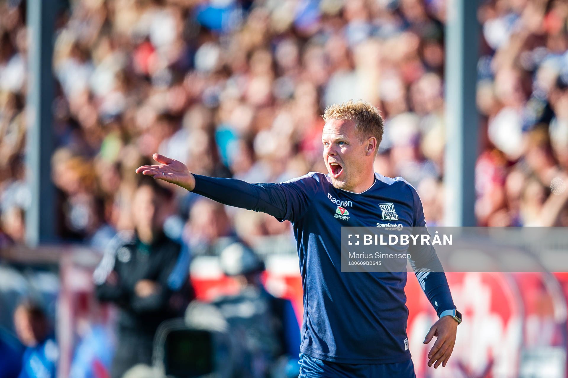 Christian Michelsen, head coach of Kristiansund