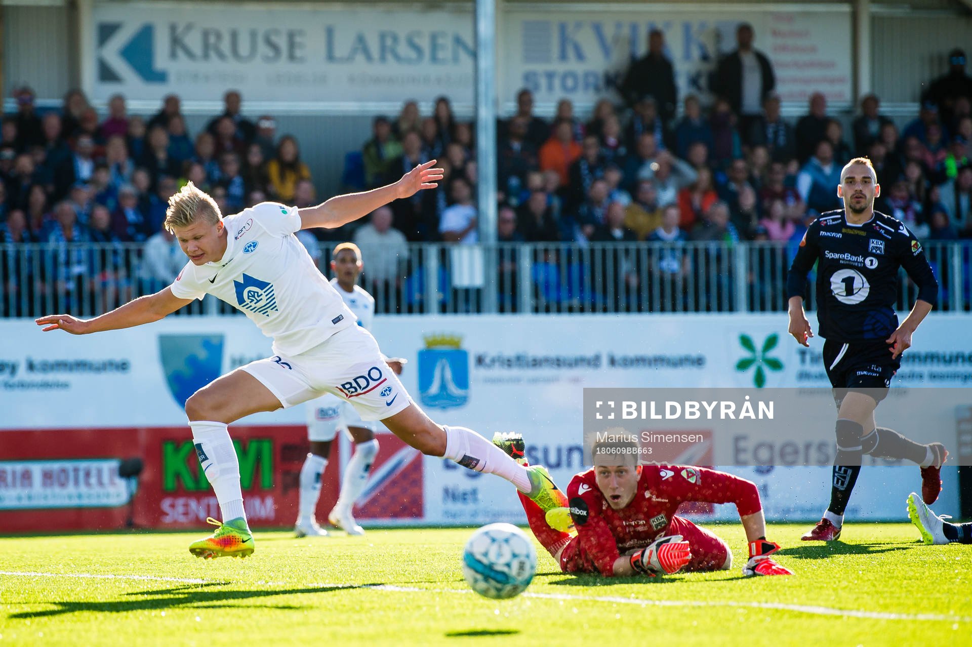 Erling Braut Håland of Molde