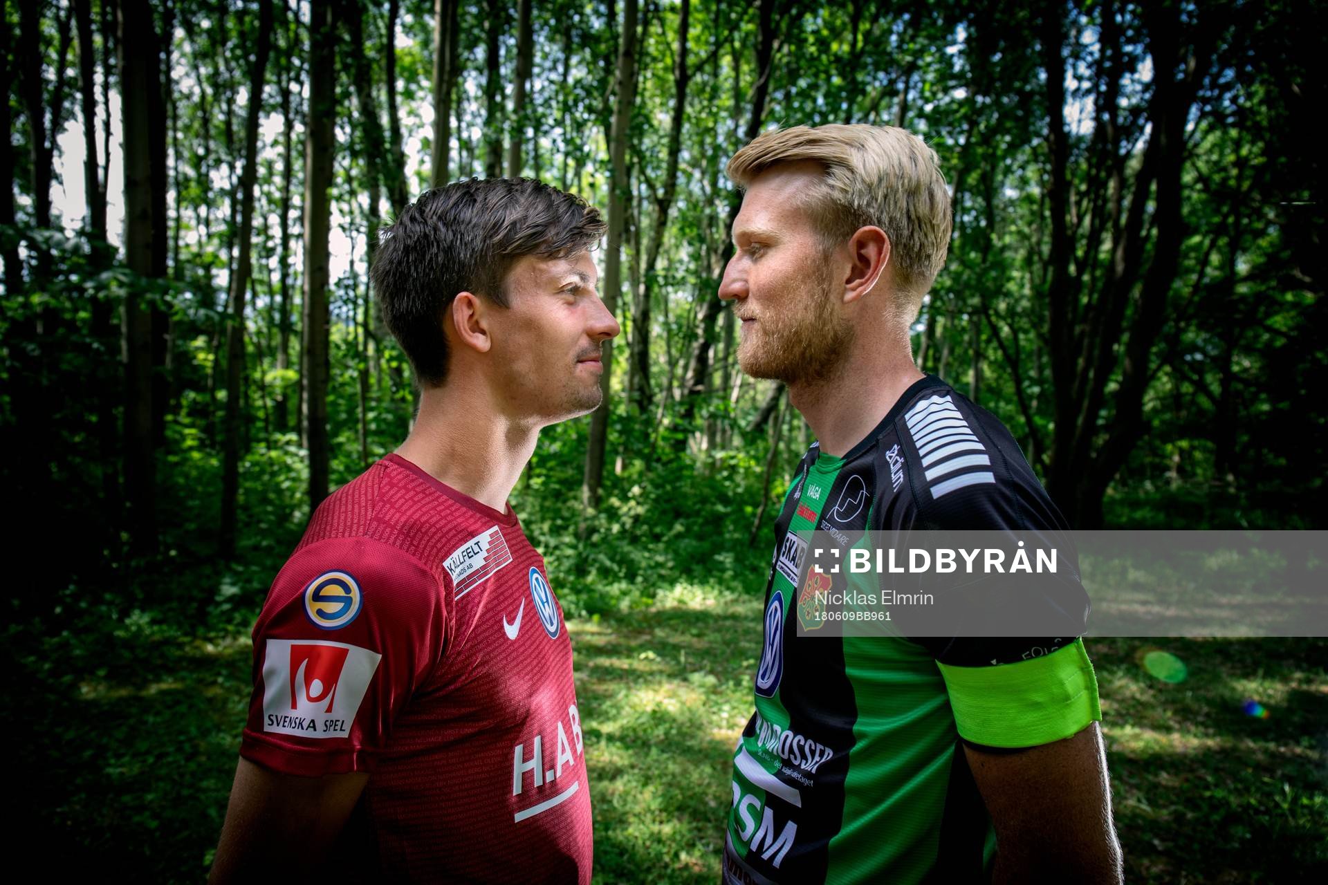 Daniel Paulson Öis och Calle Nyström  GAIS möttes i