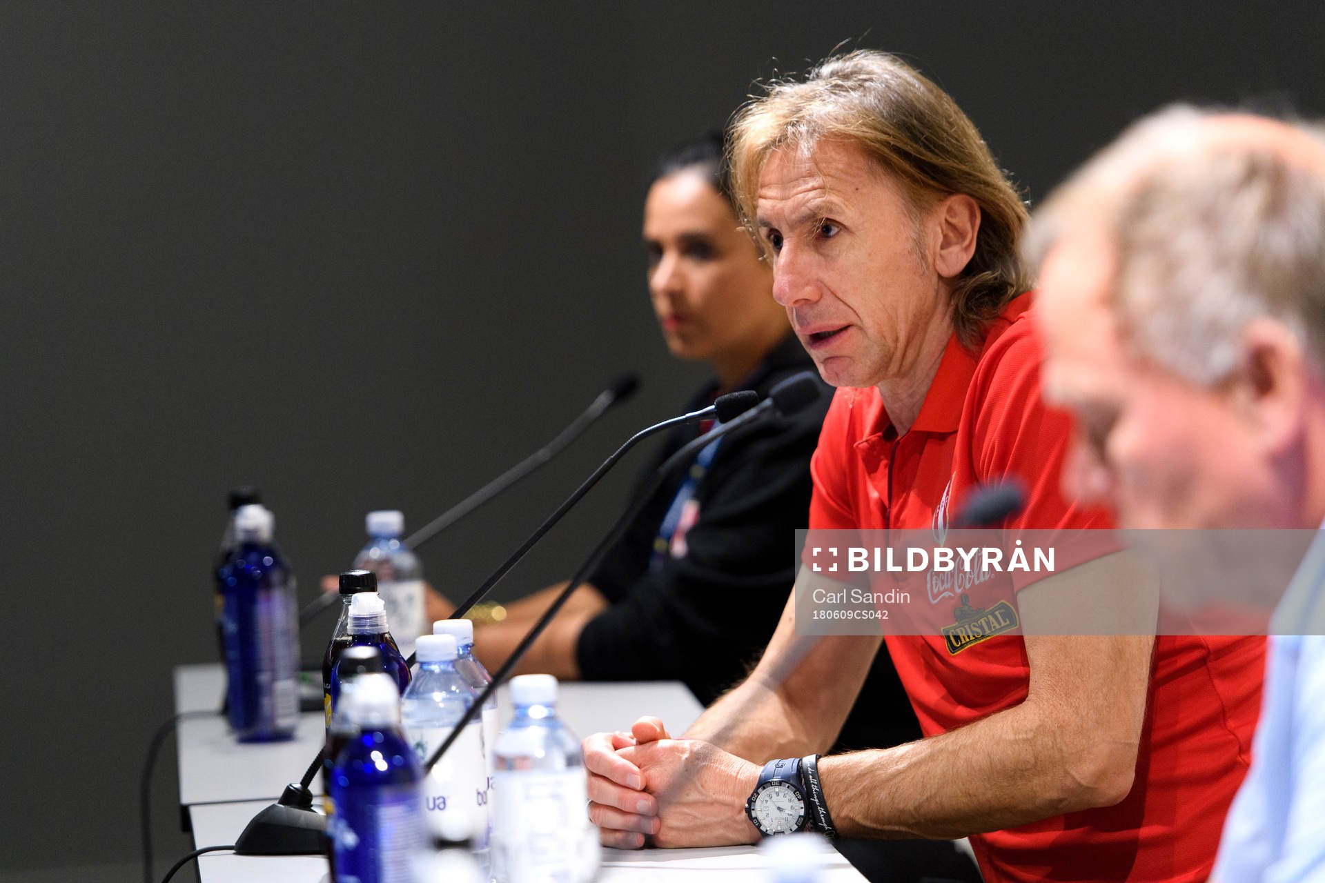 Ricardo Gareca, head coach of Peru