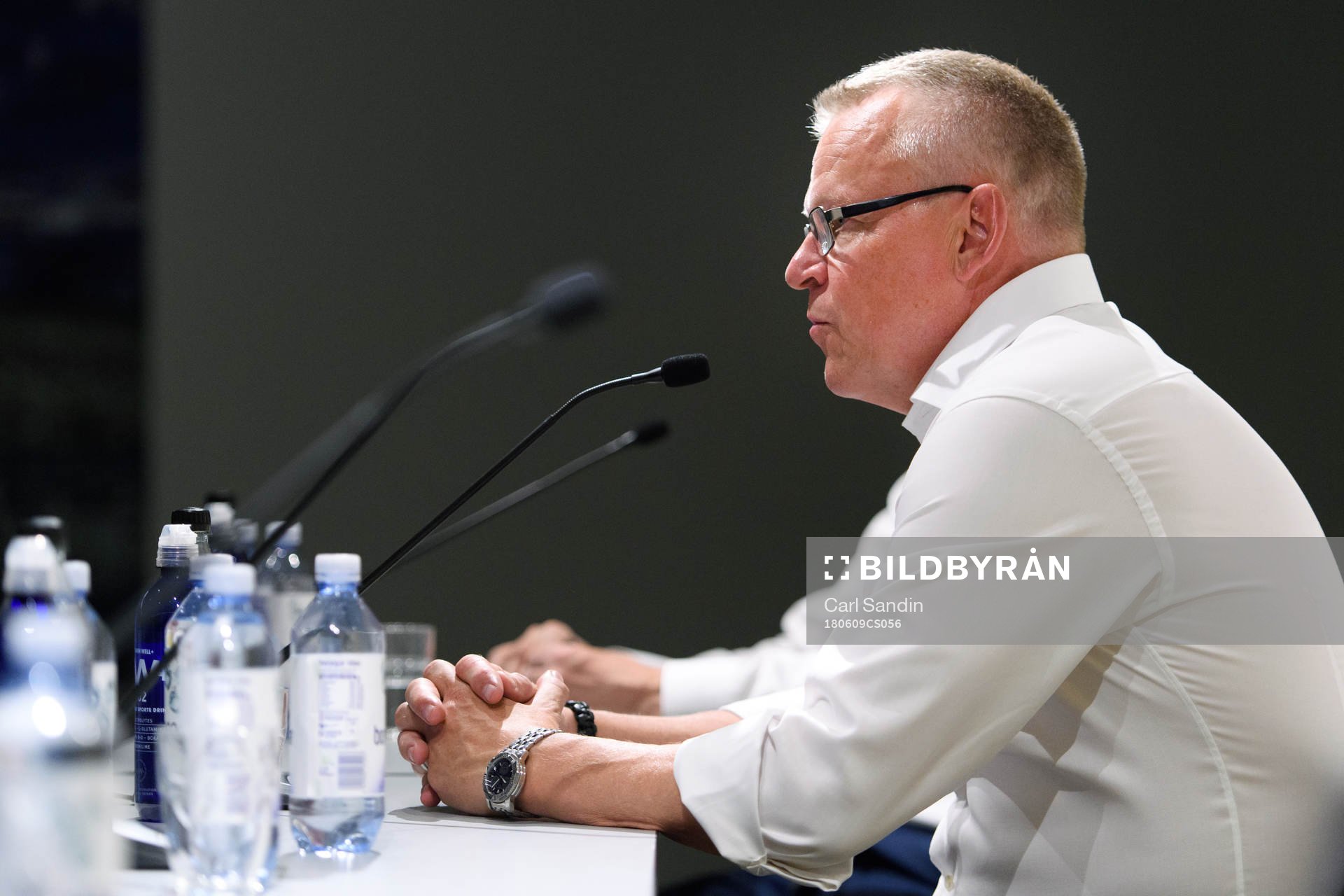 Janne Andersson, head coach of Sweden
