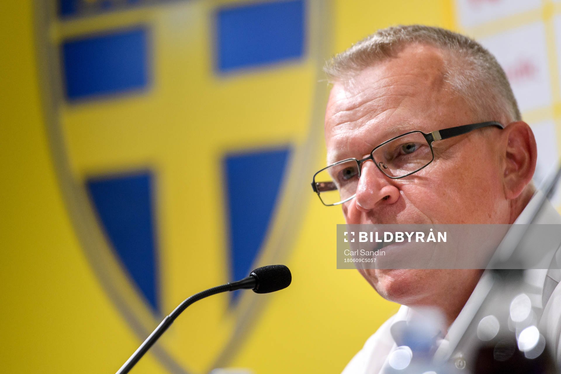 Janne Andersson, head coach of Sweden