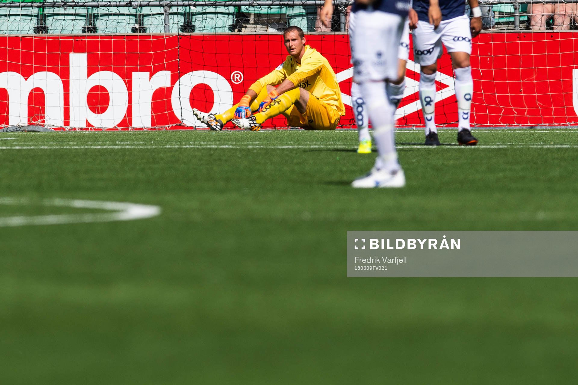 Goalkeeper Iven Austbø of Viking looks dejected