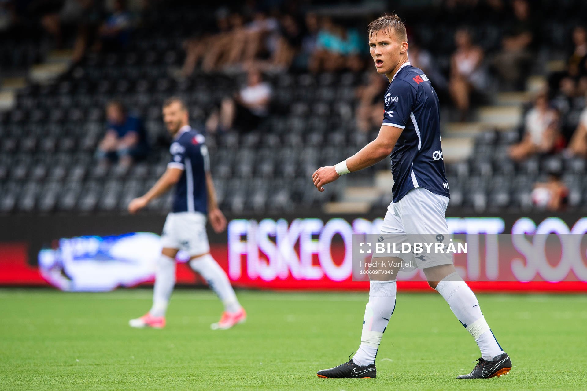 Leo Østigard of Viking looks dejected