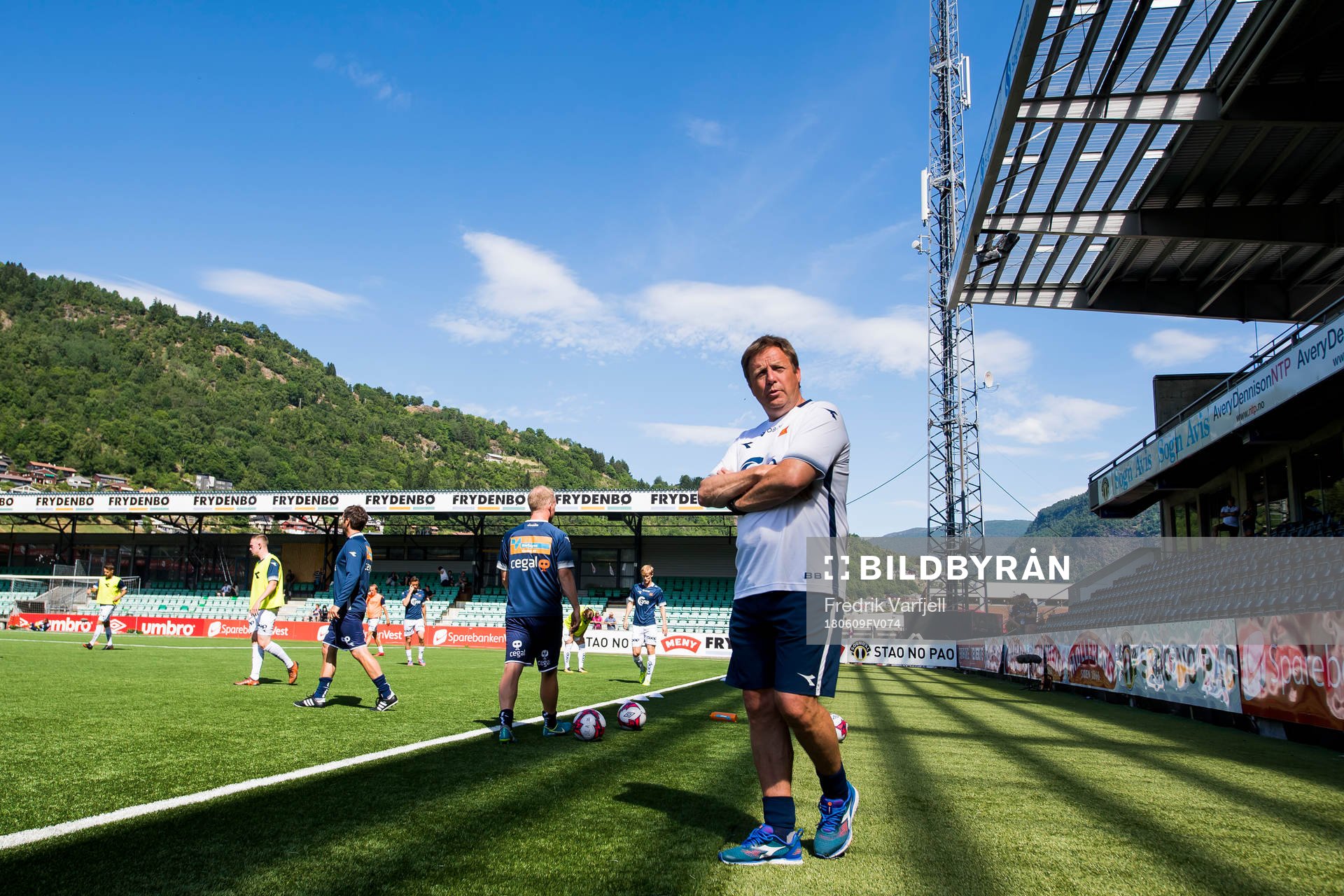 during the OBOS-ligaen match between Sogndal and Viking