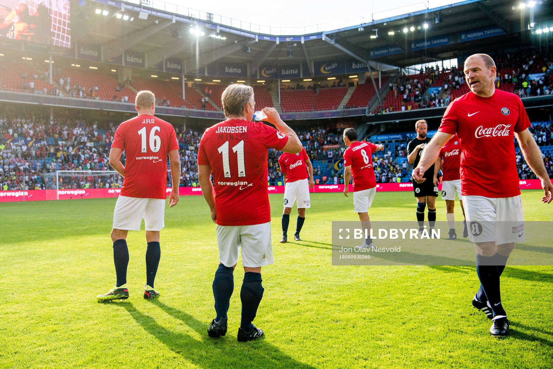 Jostein Flo, Mini Jakobsen and Egil Østenstad of Norway
