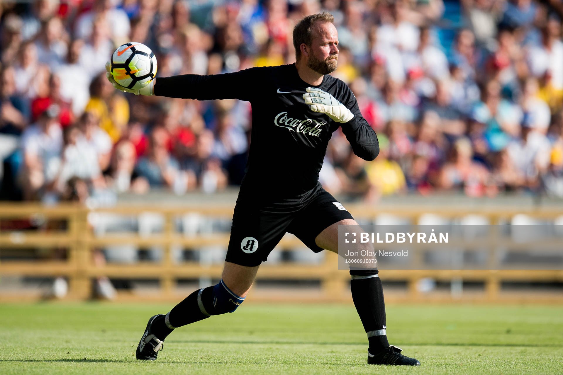 Goalkeeper Thomas Myhre of Norway