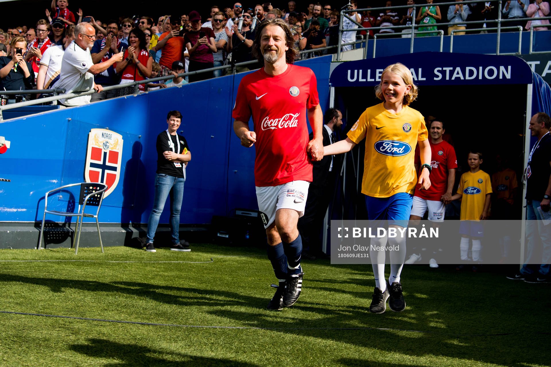 Erik Mykland of Norway ahead of the Omkampen match between Norway 1998 and Brazil 1998 on June 9, 2018 in Oslo.