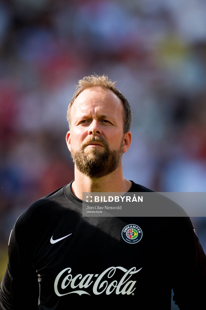 Goalkeeper Thomas Myhre of Norway