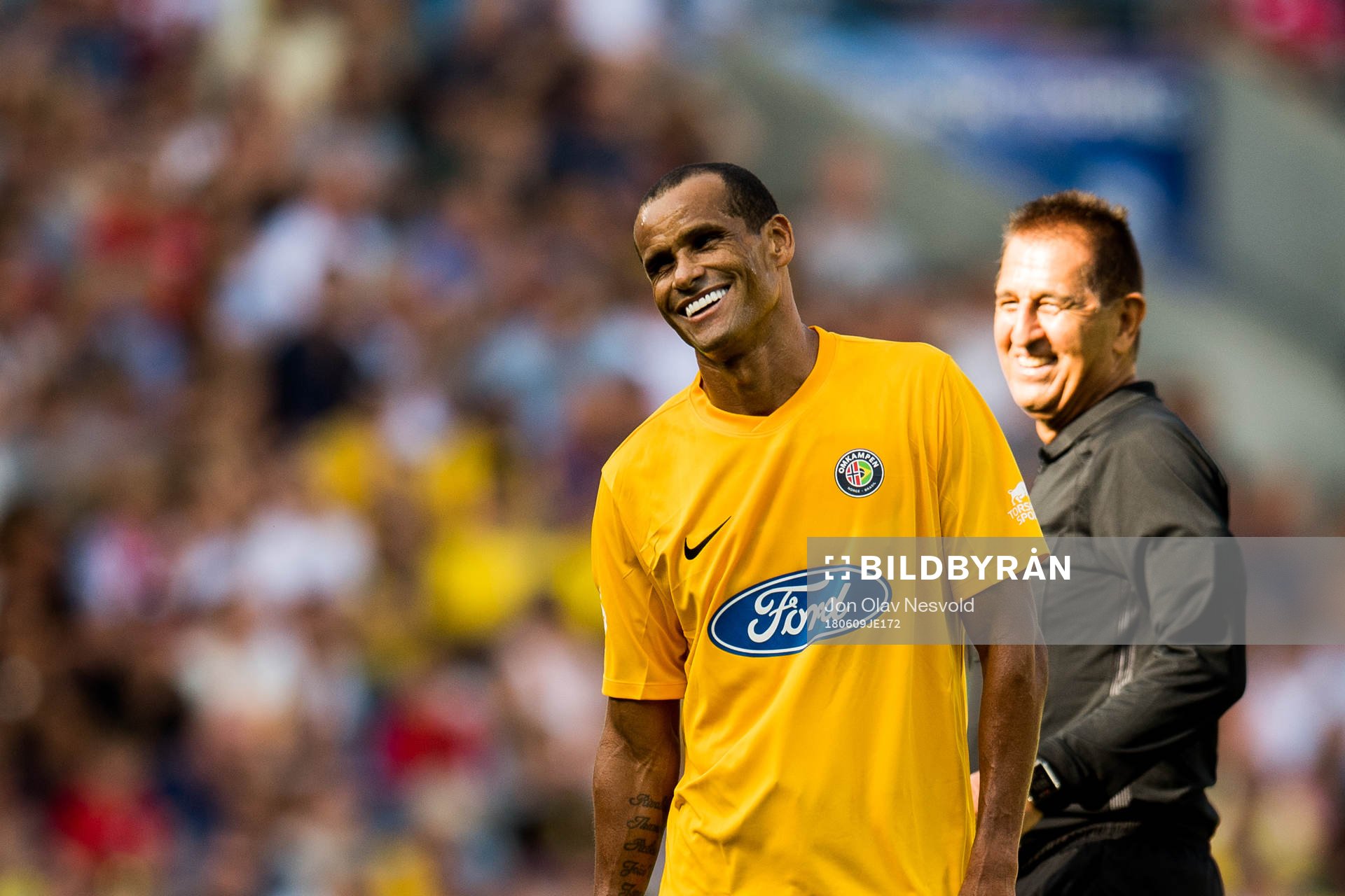 Rivaldo of Brazil during the Omkampen match between Norway 1998 and Brazil 1998 on June 9, 2018 in Oslo.