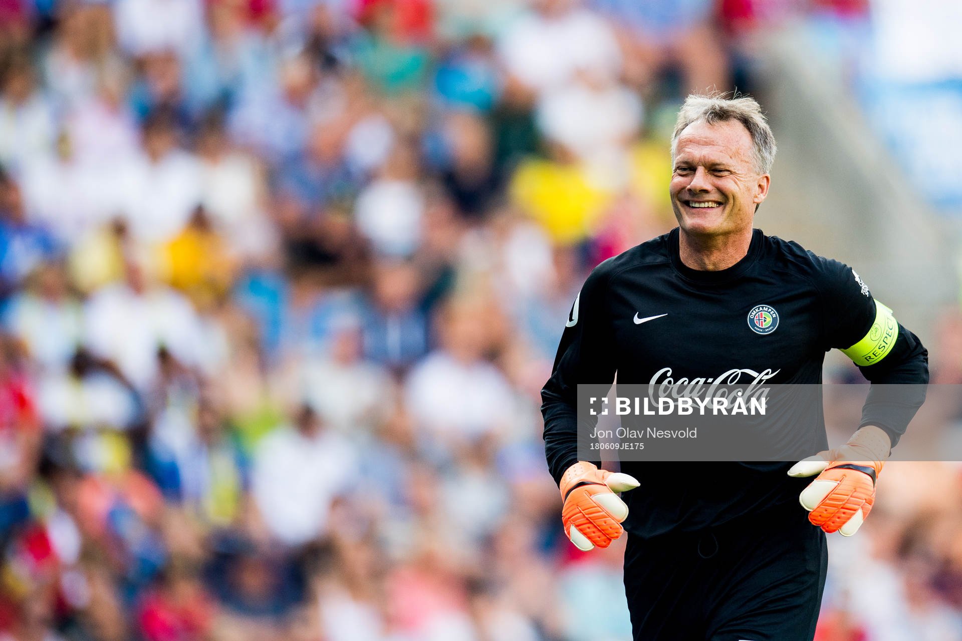 Goalkeeper Frode Grodås of Norway
