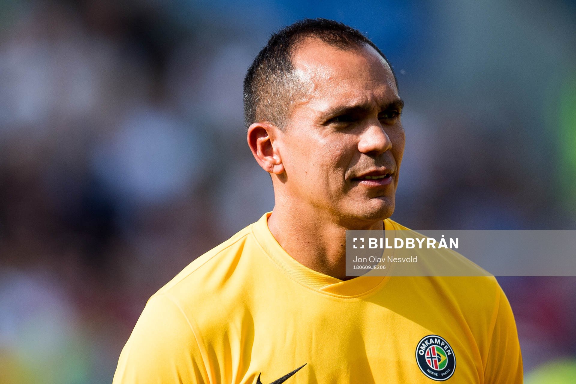 Giovanni of Brazil ahead of the Omkampen match between Norway 1998 and Brazil 1998 on June 9, 2018 in Oslo.
