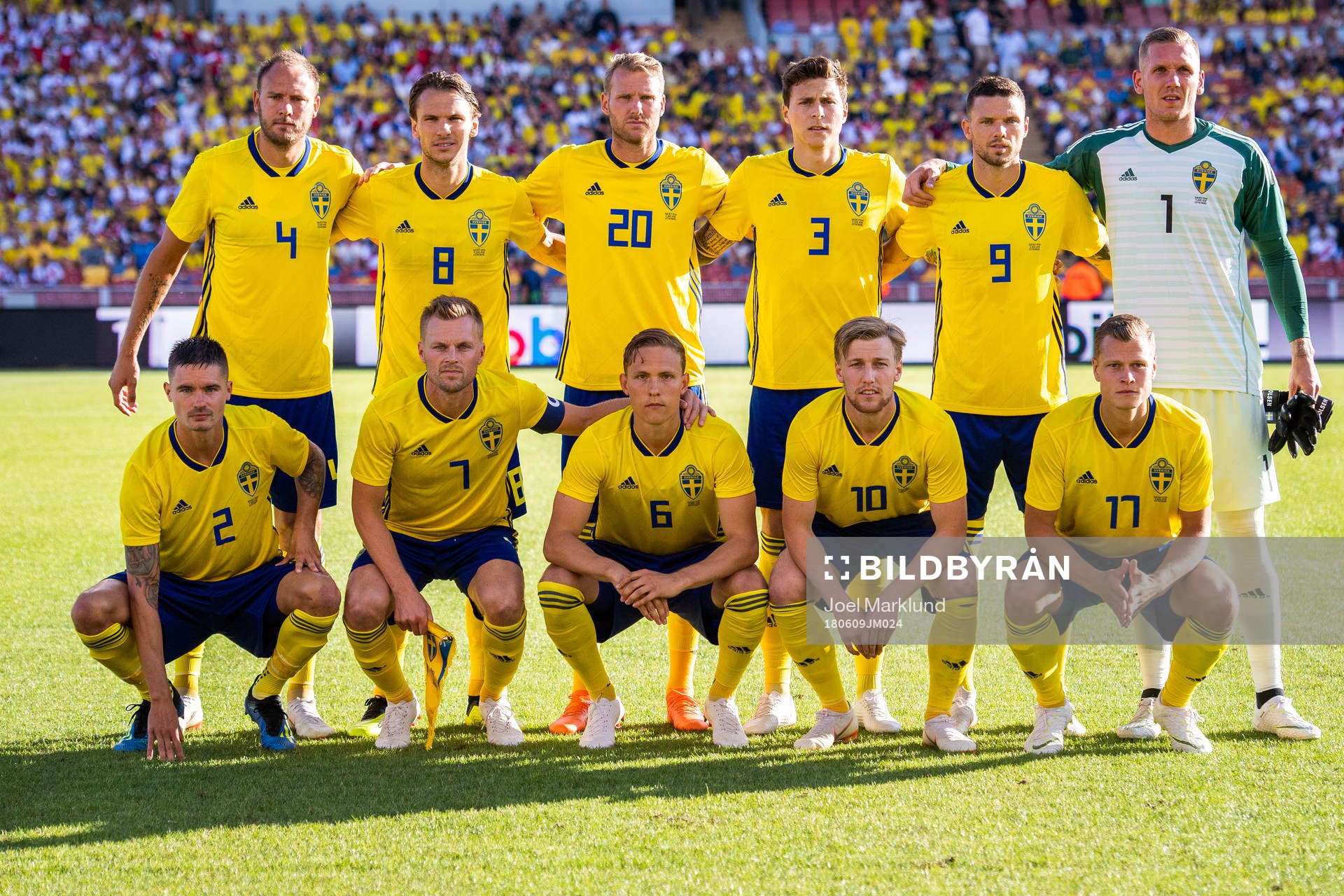 Andreas Granqvist, Albin Ekdal, Ola Toivonen, Victor
