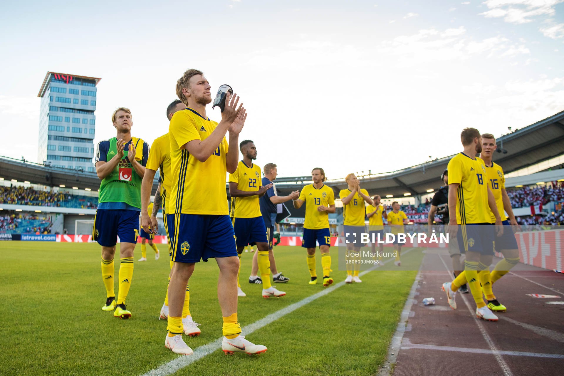 Emil Forsberg of Sweden
