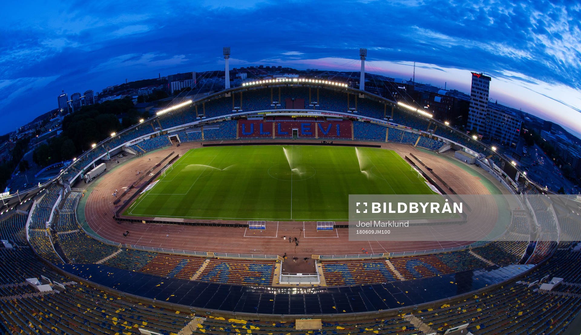 General view of Ullevi Arena
