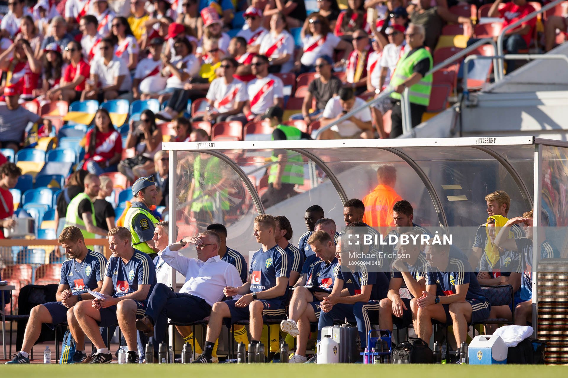 Swedens bench