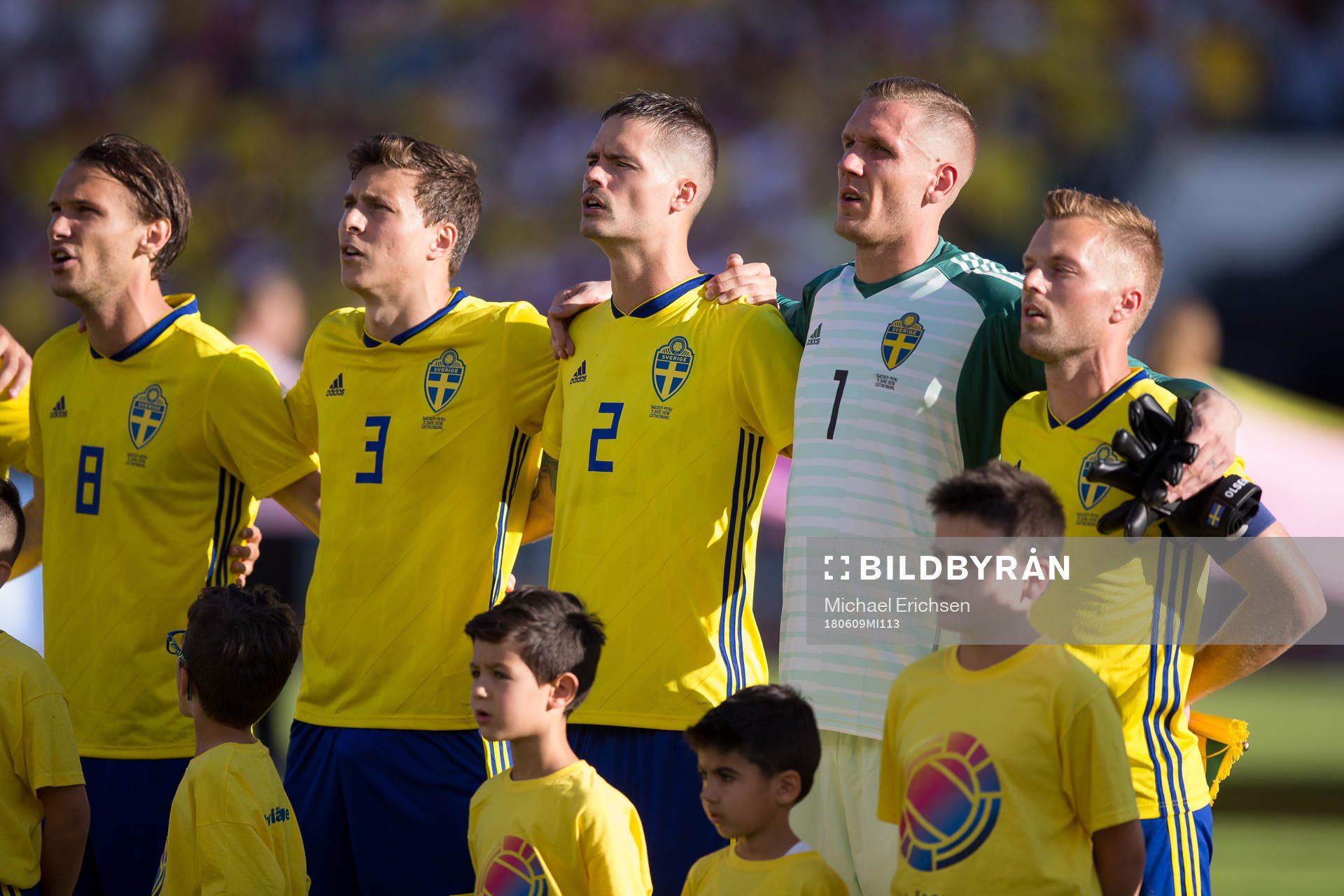 Albin Ekdal, Victor Nilsson Lindelöf, Mikael Lustig,