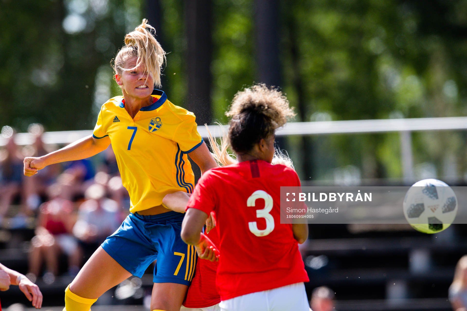 Sveriges Nina Jakobsson gör 2-0