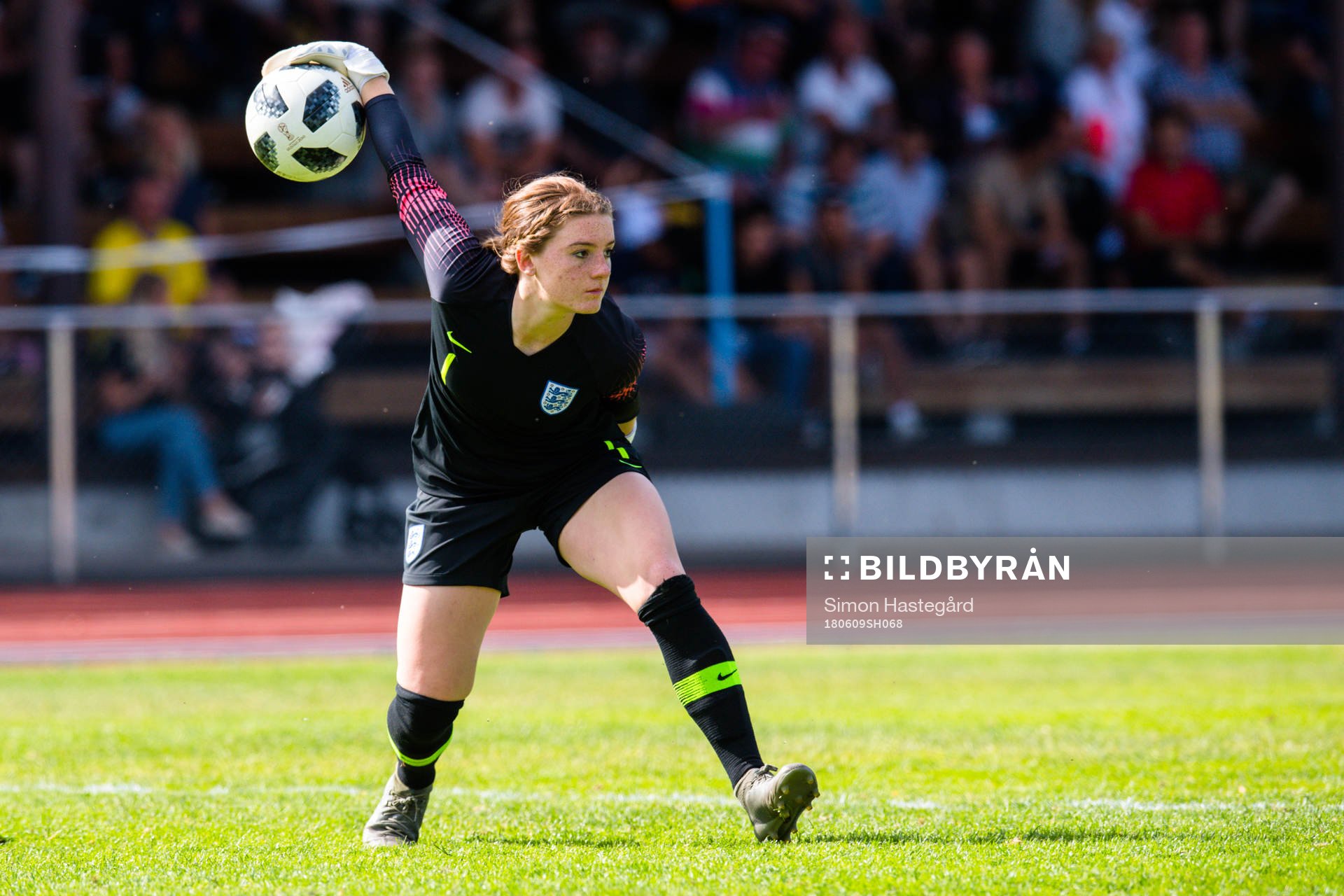 Englands målvakt Sophie Baggaley