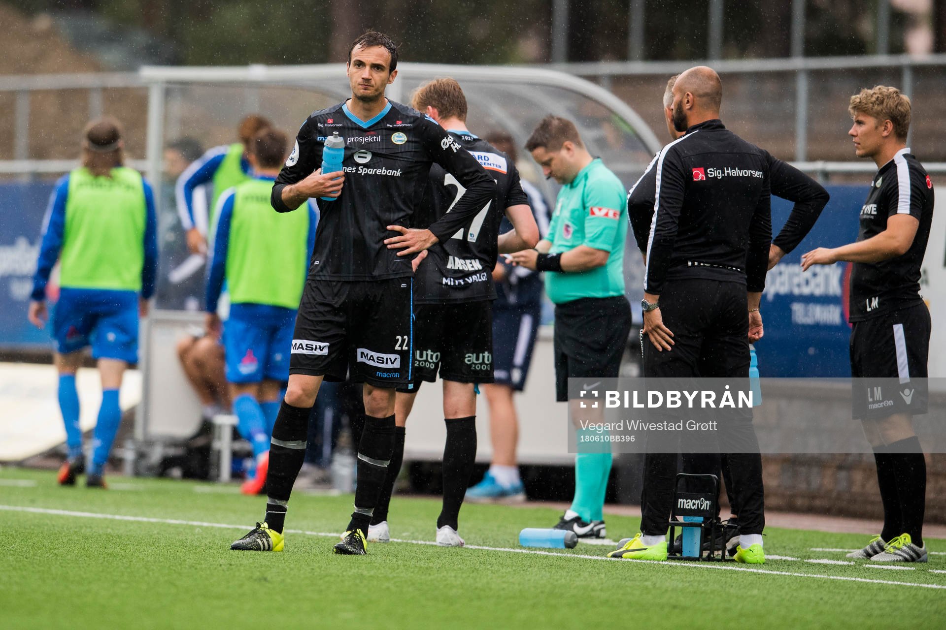 Jasmin Bogdanovic of Sandnes Ulf looks dejected