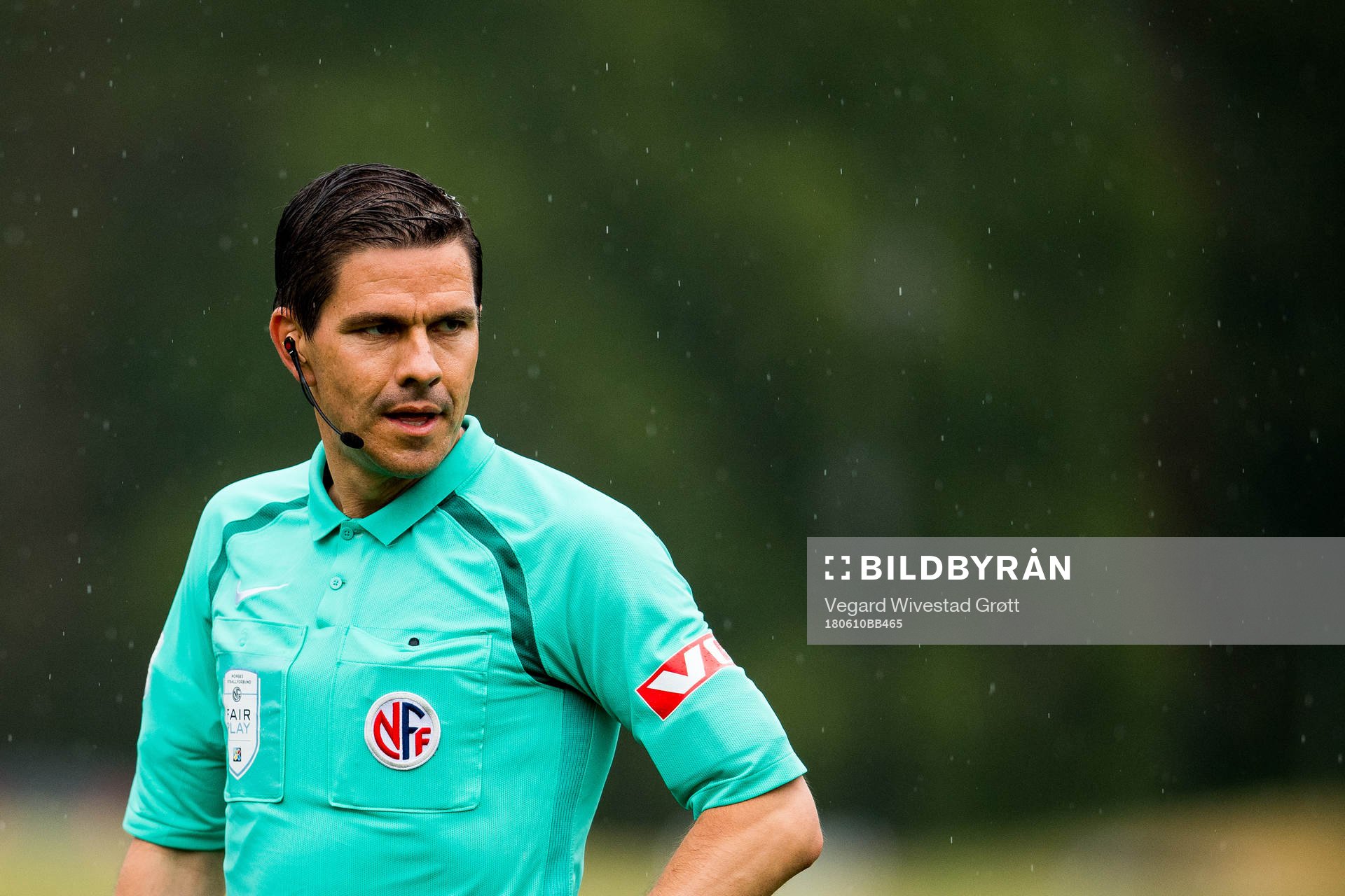 Referee Steinar Hauge