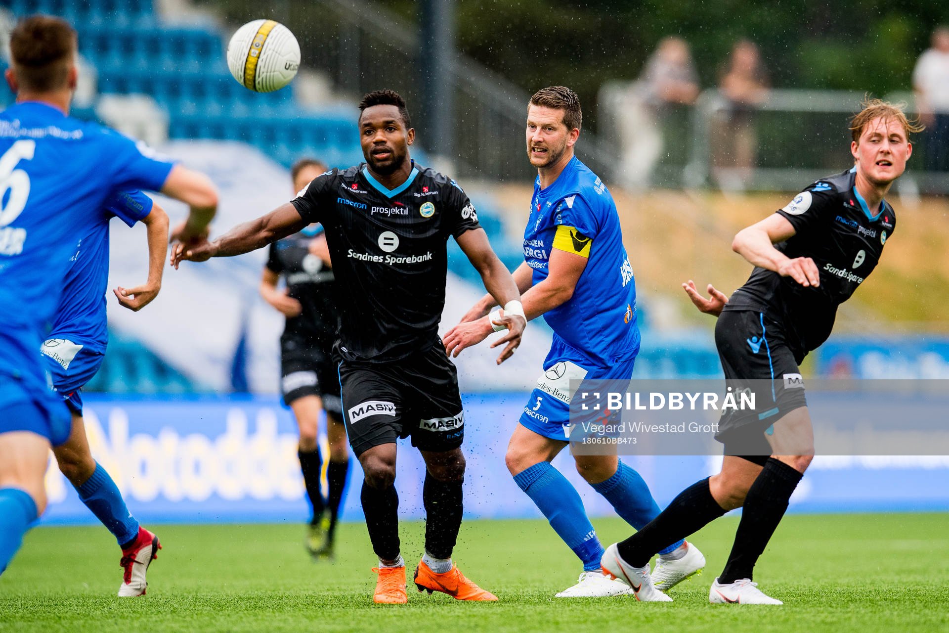 Kachi of Sandnes Ulf, Steffen Jenssen of Notodden and