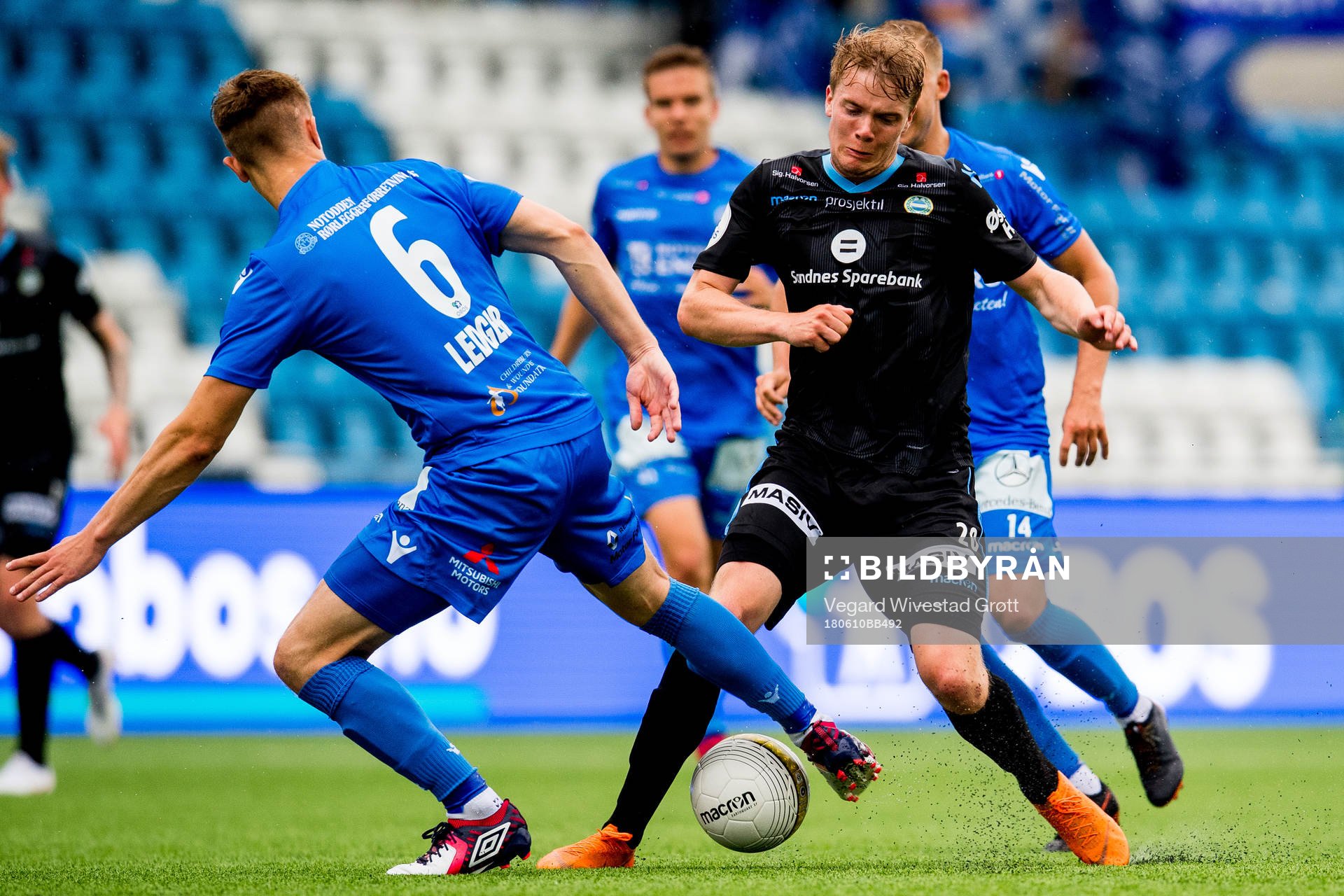 Michael Ledger of Notodden and Andreas Dybevik of Sandnes