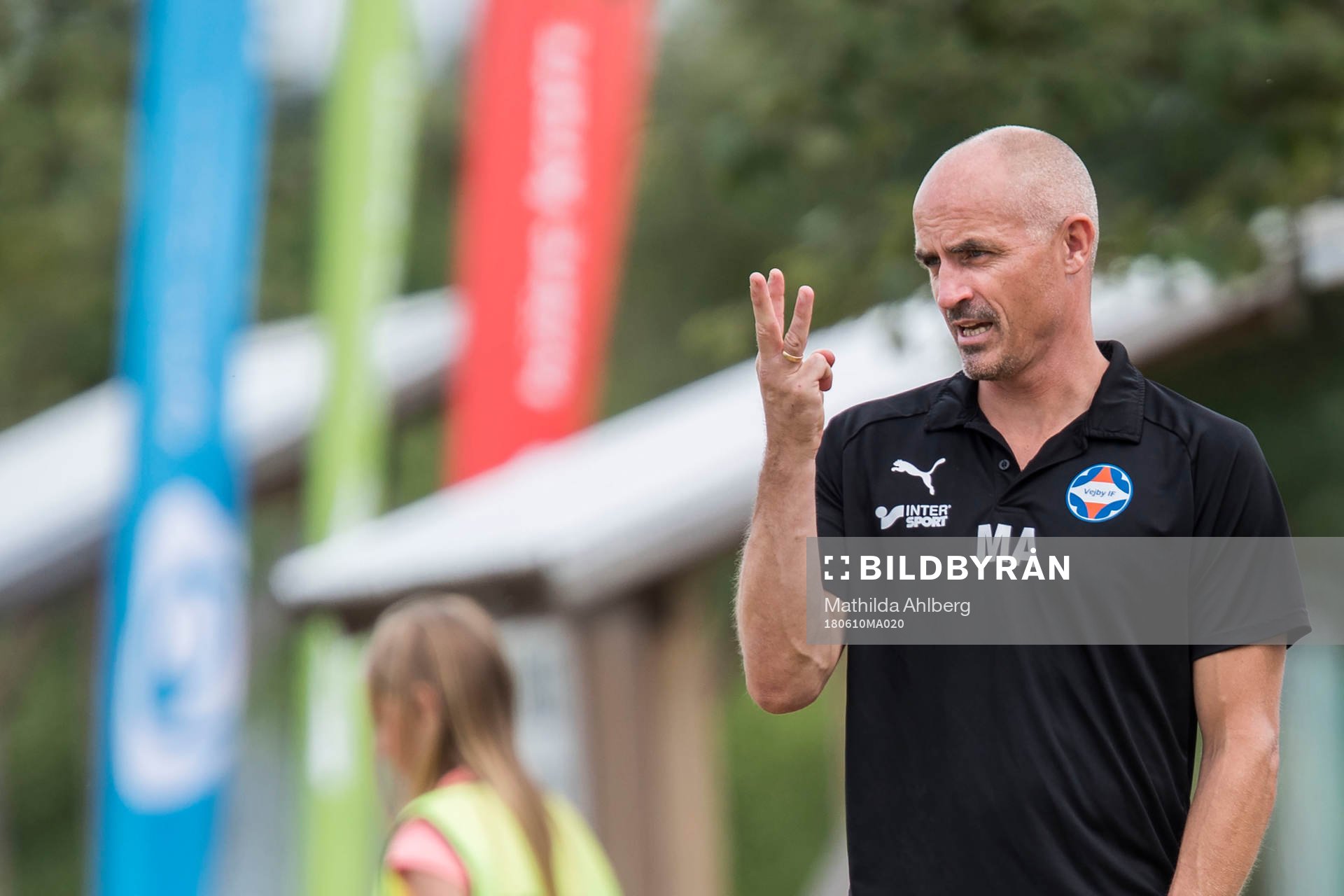 Vejbys tränare Magnus Arvidsson