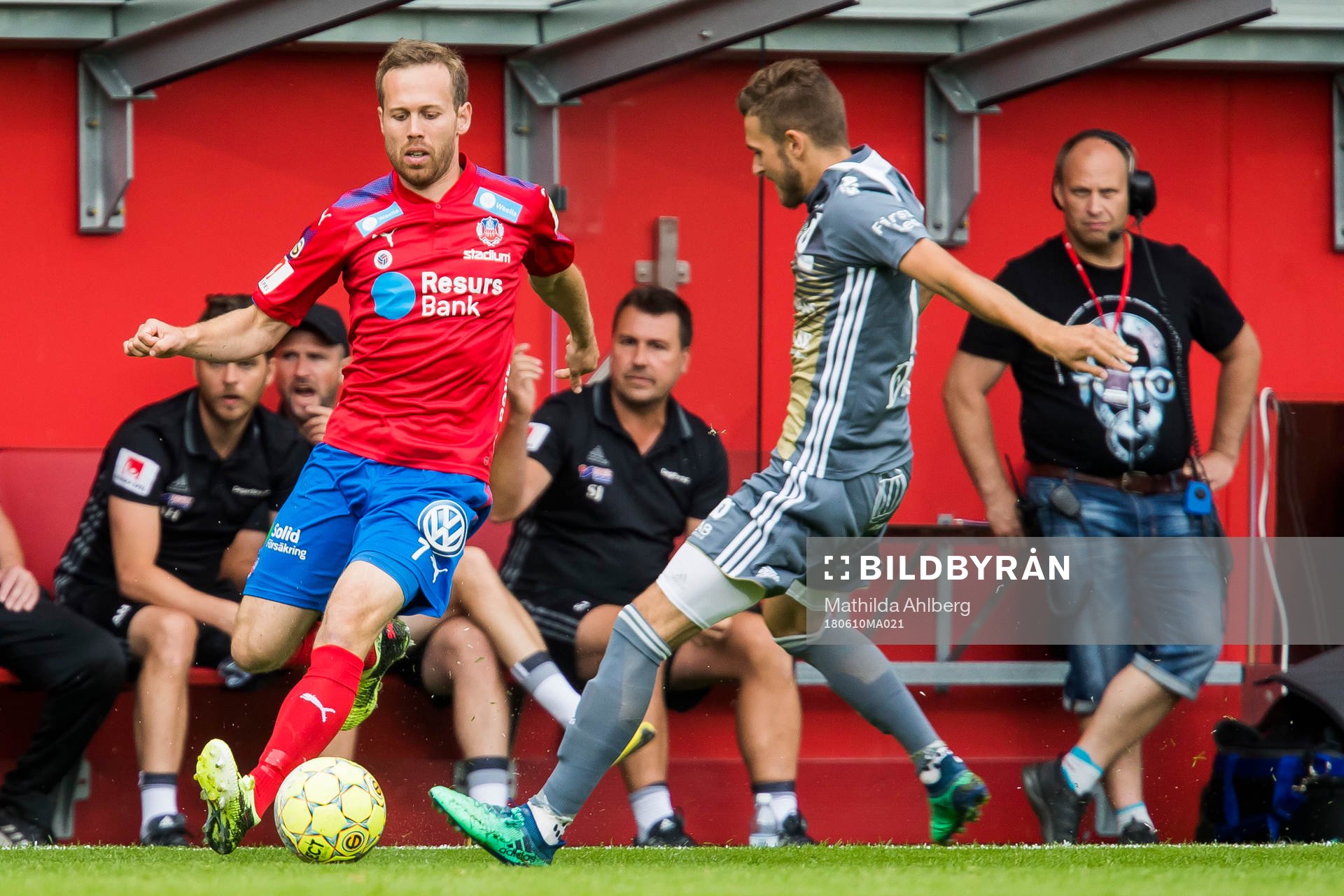 Helsingborgs Anders Degn Randrup och Degerfors Christos