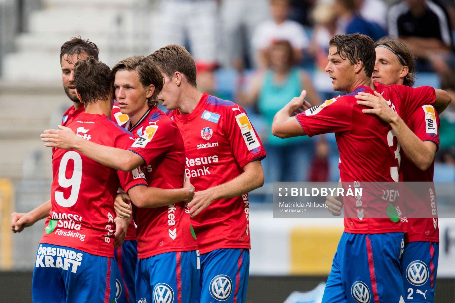 Helsingborgs Max Svensson jublar