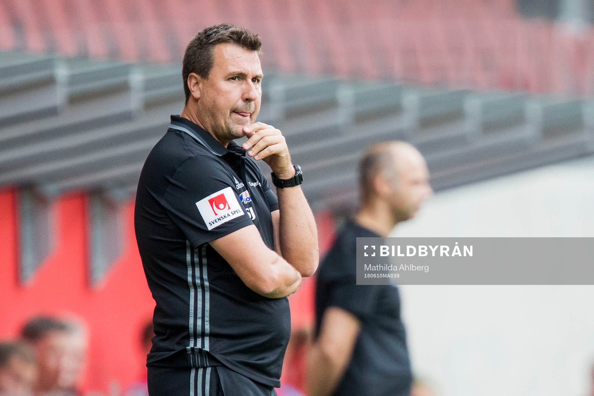 Degerfors tränare Stefan Jacobsson