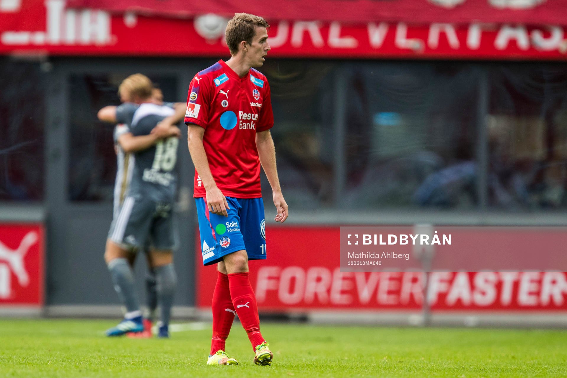 Helsingborgs Adam Eriksson deppar