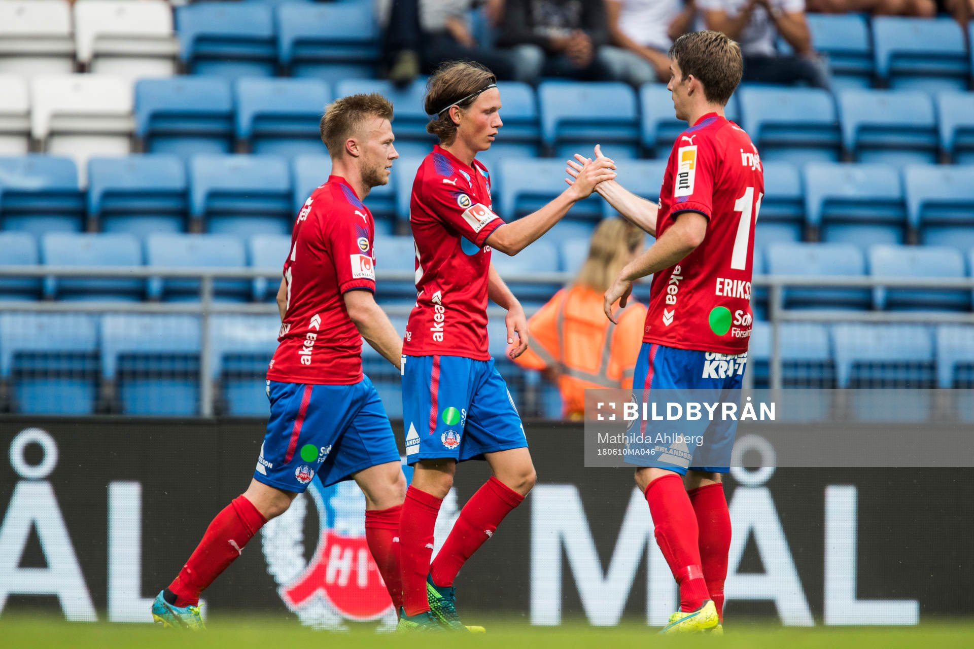 Helsingborgs Max Svensson jublar