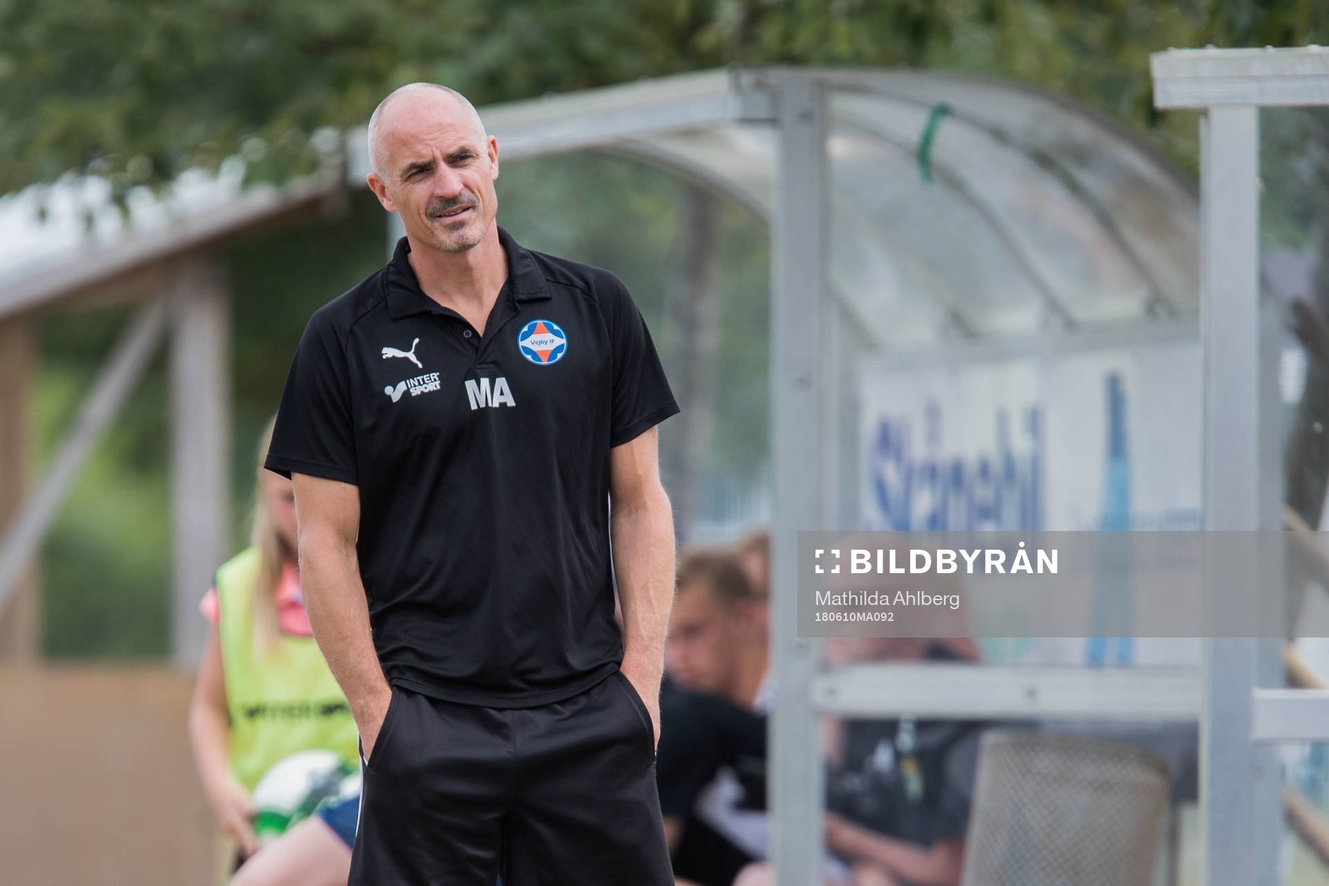 Vejbys tränare Magnus Arvidsson