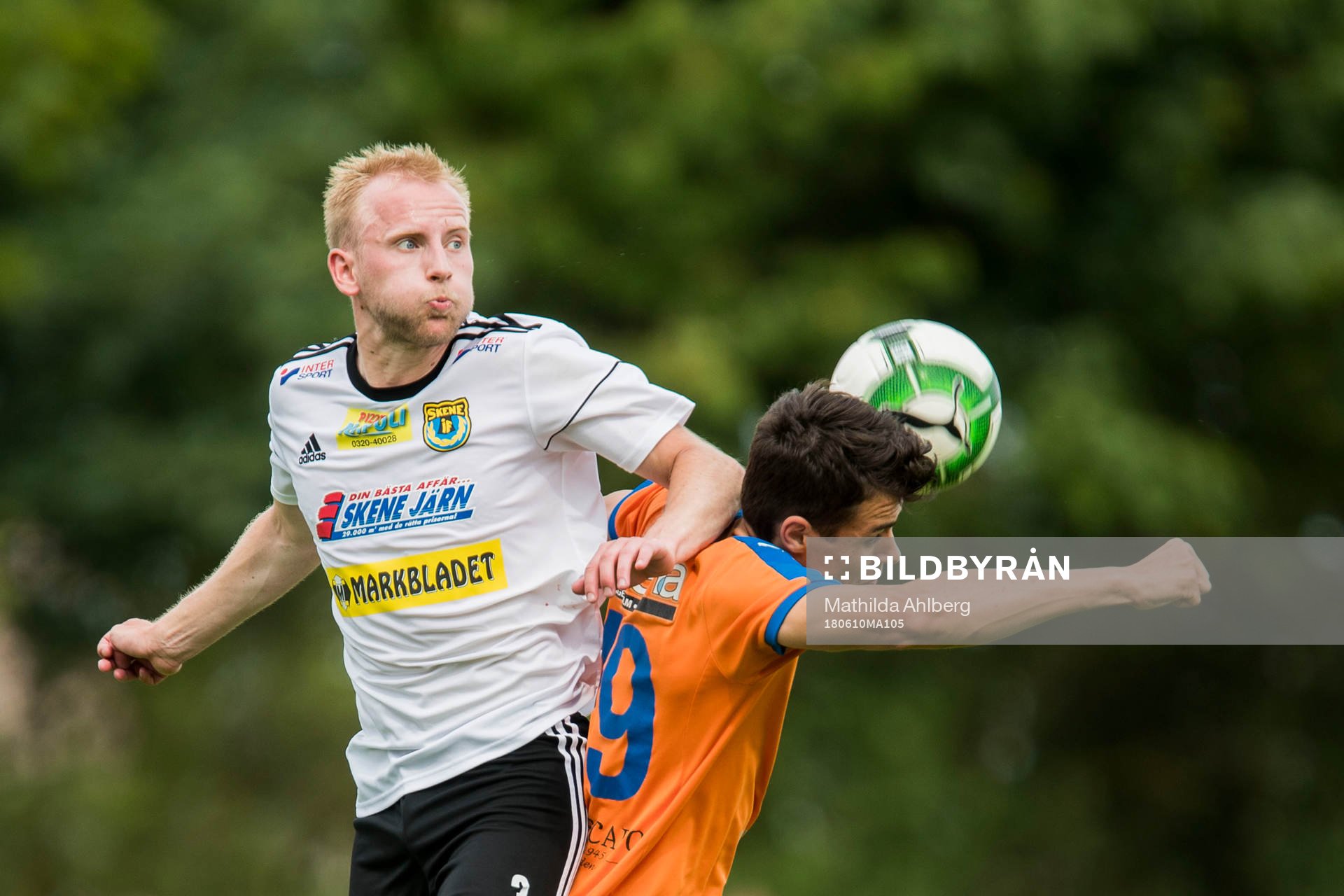 Skenes Gabriel Franke och Vejbys Hugo Rosendahl