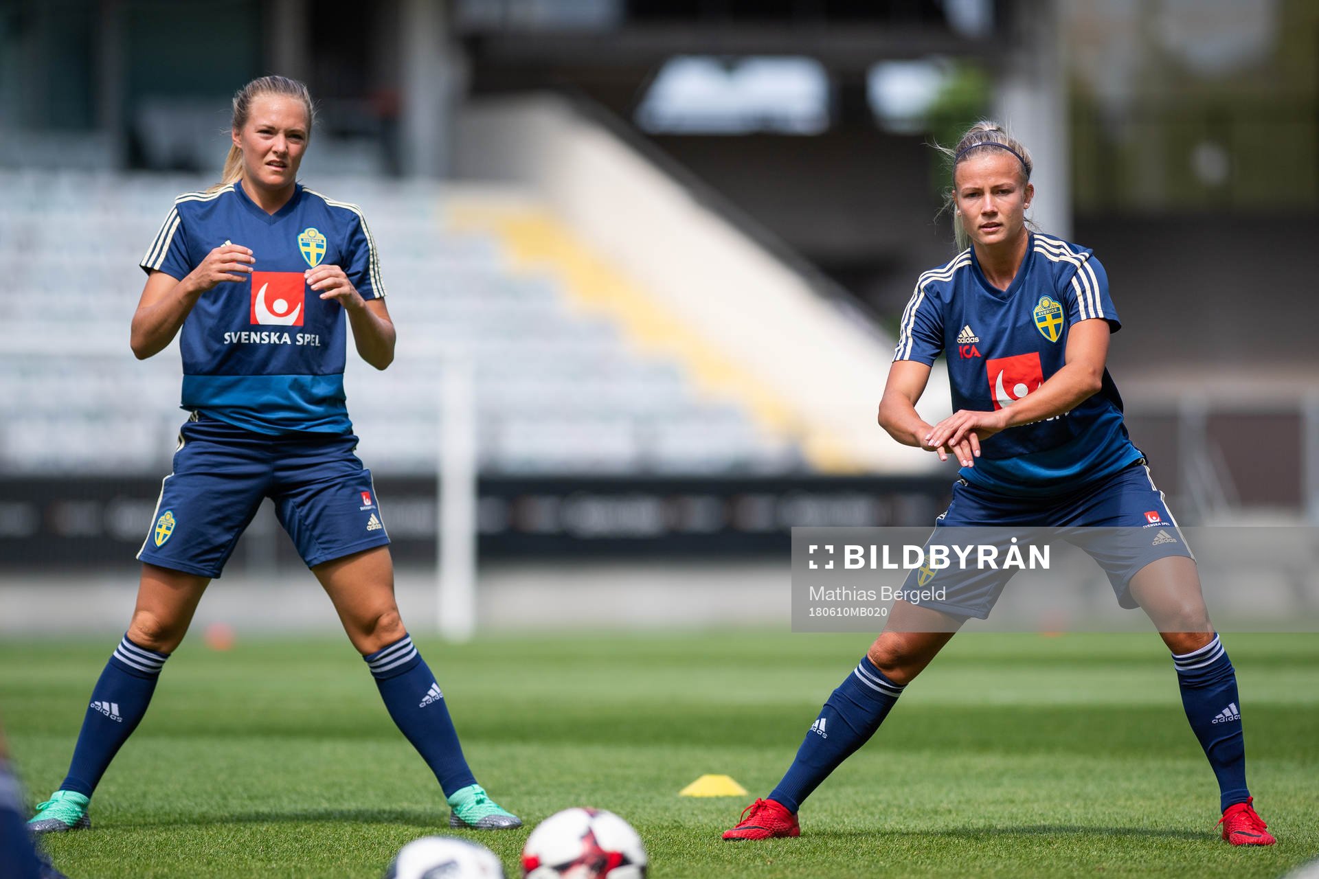 Magdalena Eriksson och Hanna Glas
