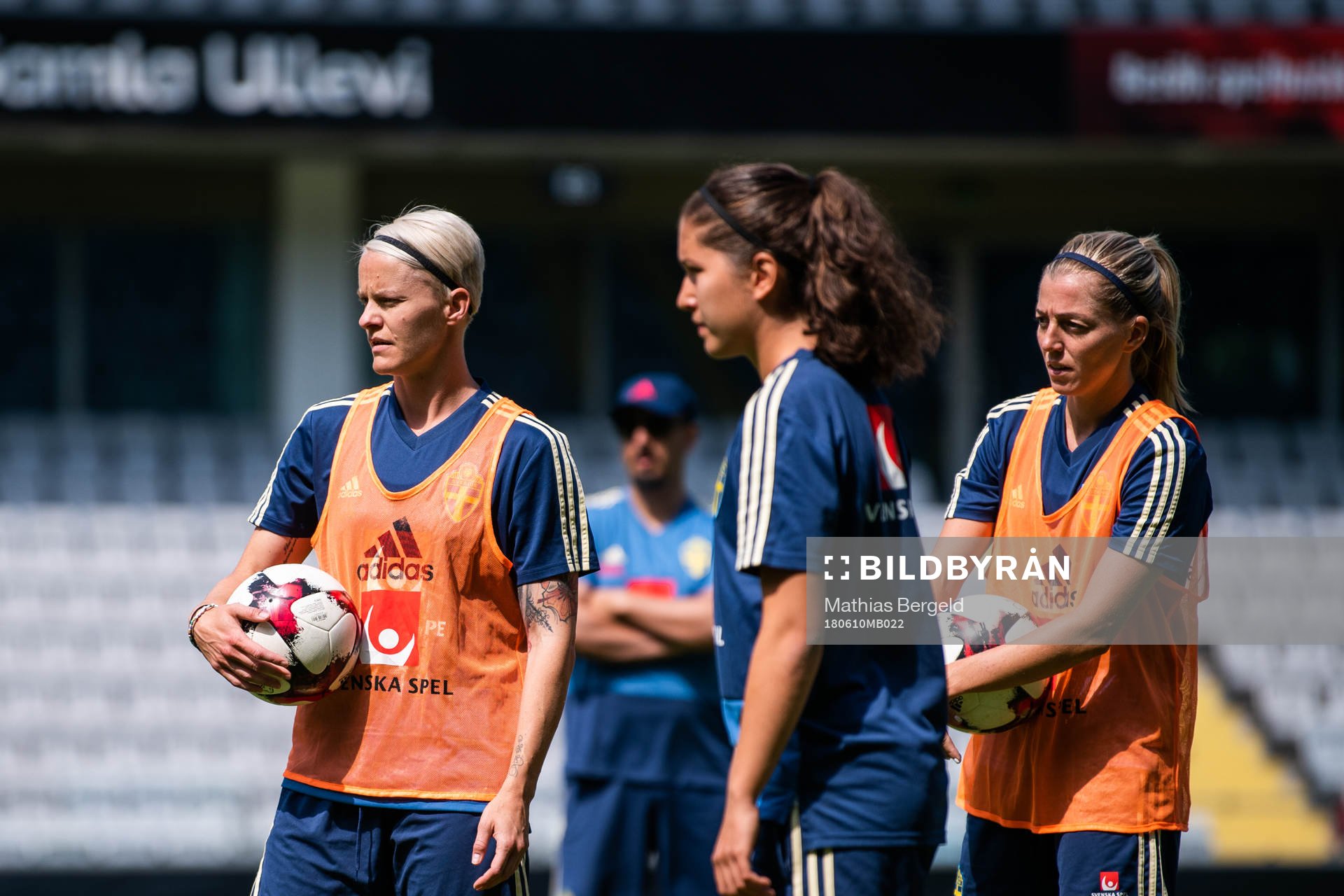 Nilla Fischer, Linda Sembrant och Loreta Kullashi