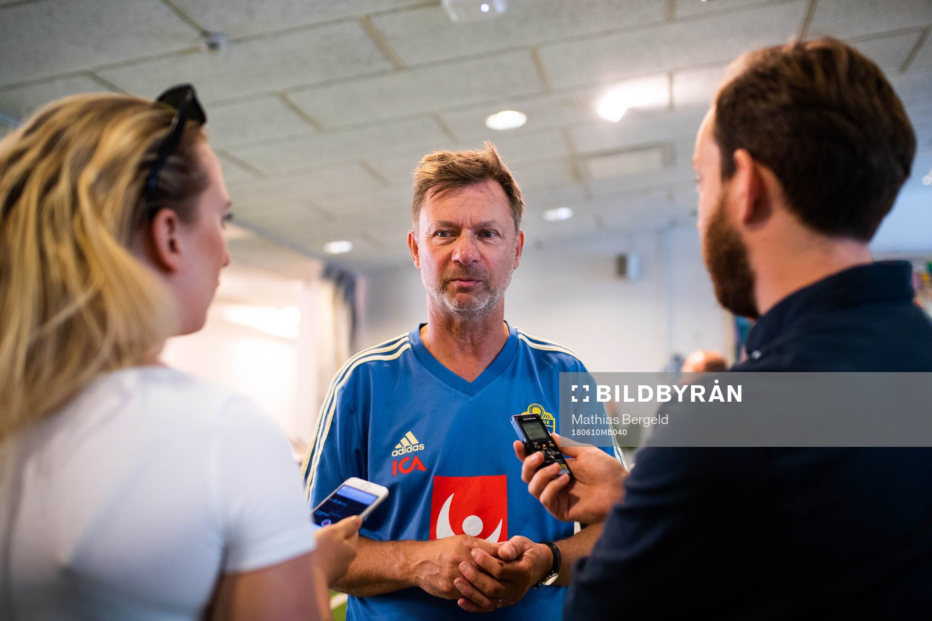 Förbundskapten Peter Gerhardsson