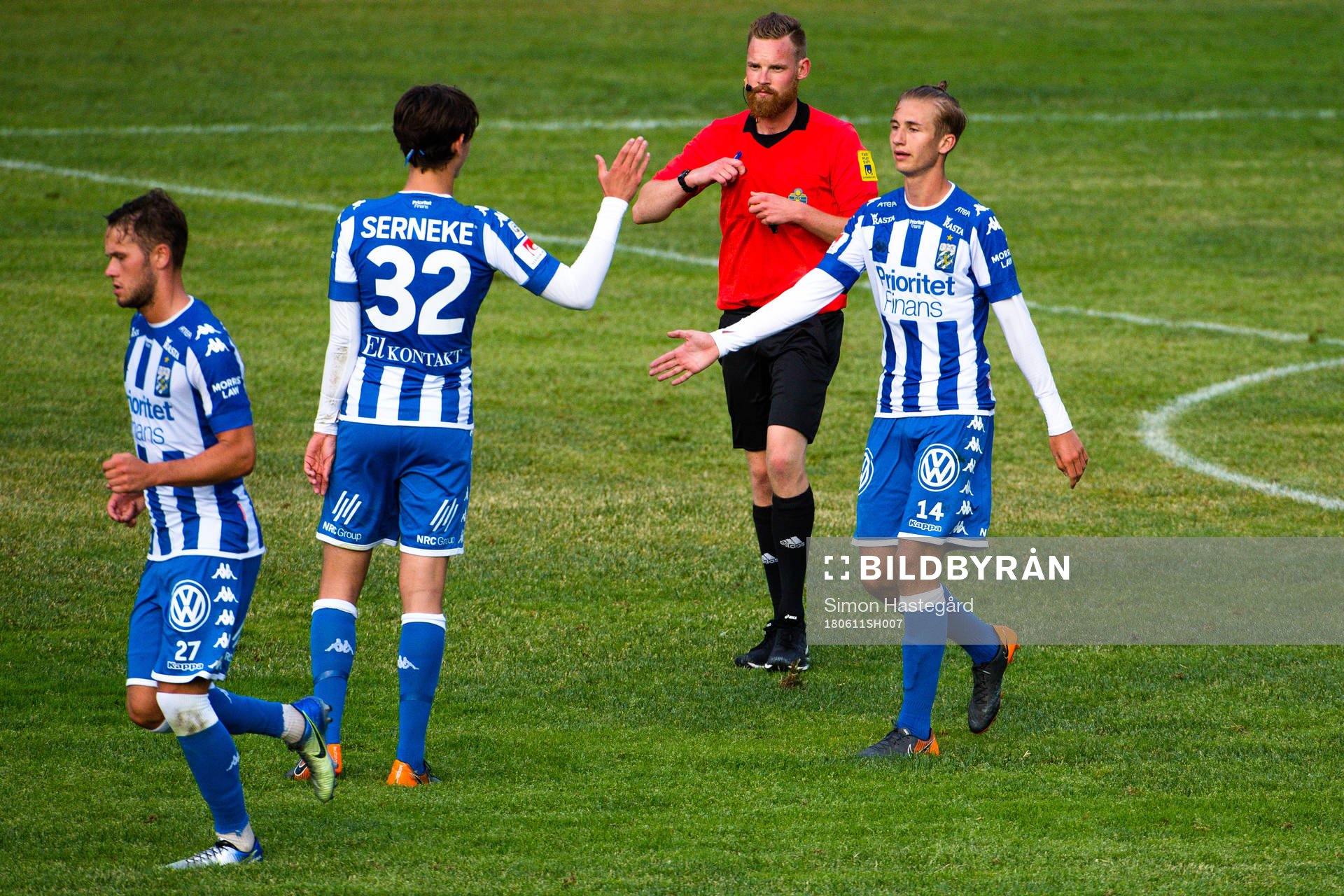 IFK Göteborgs Benjamin Nygren jublar