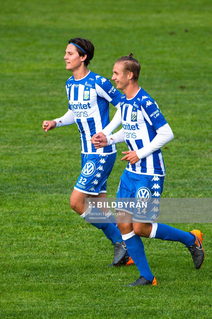 IFK Göteborgs Benjamin Nygren jublar