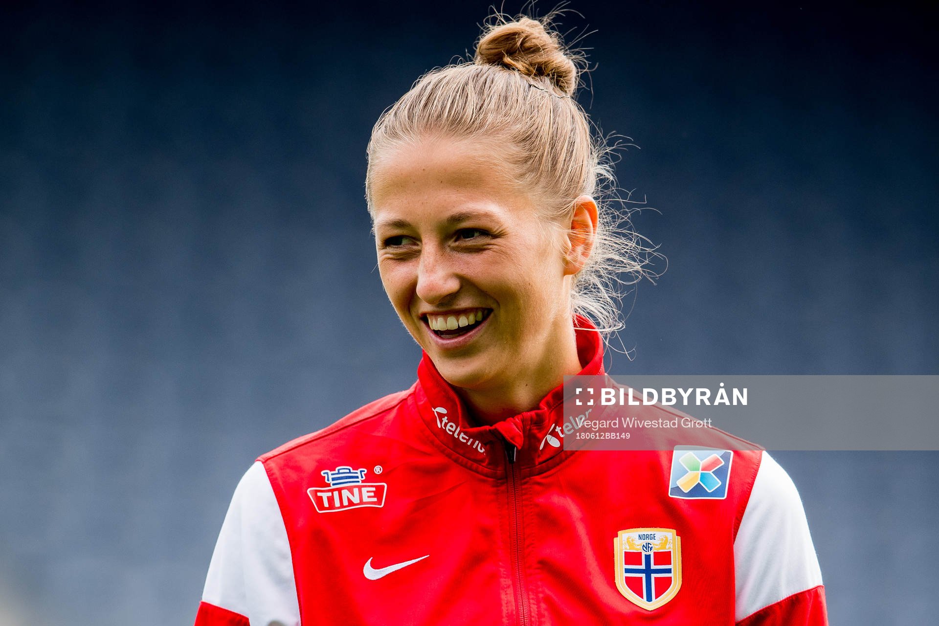 Goalkeeper Cecilie Fiskerstrand of Norway