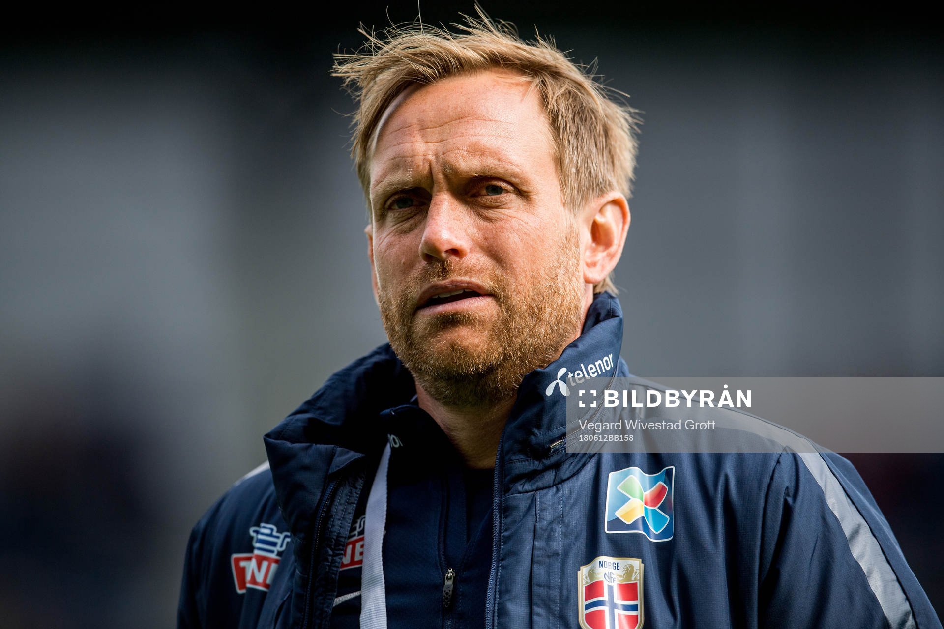Martin Sjögren, head coach of Norway