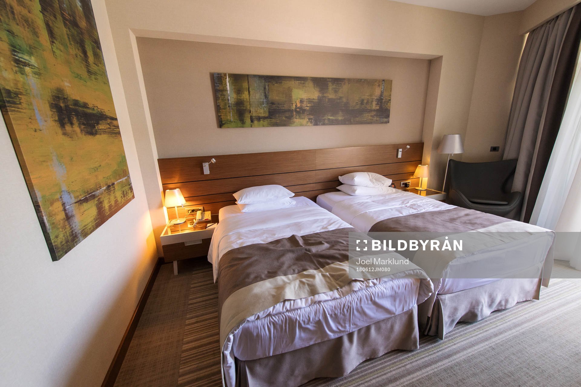 View inside a room