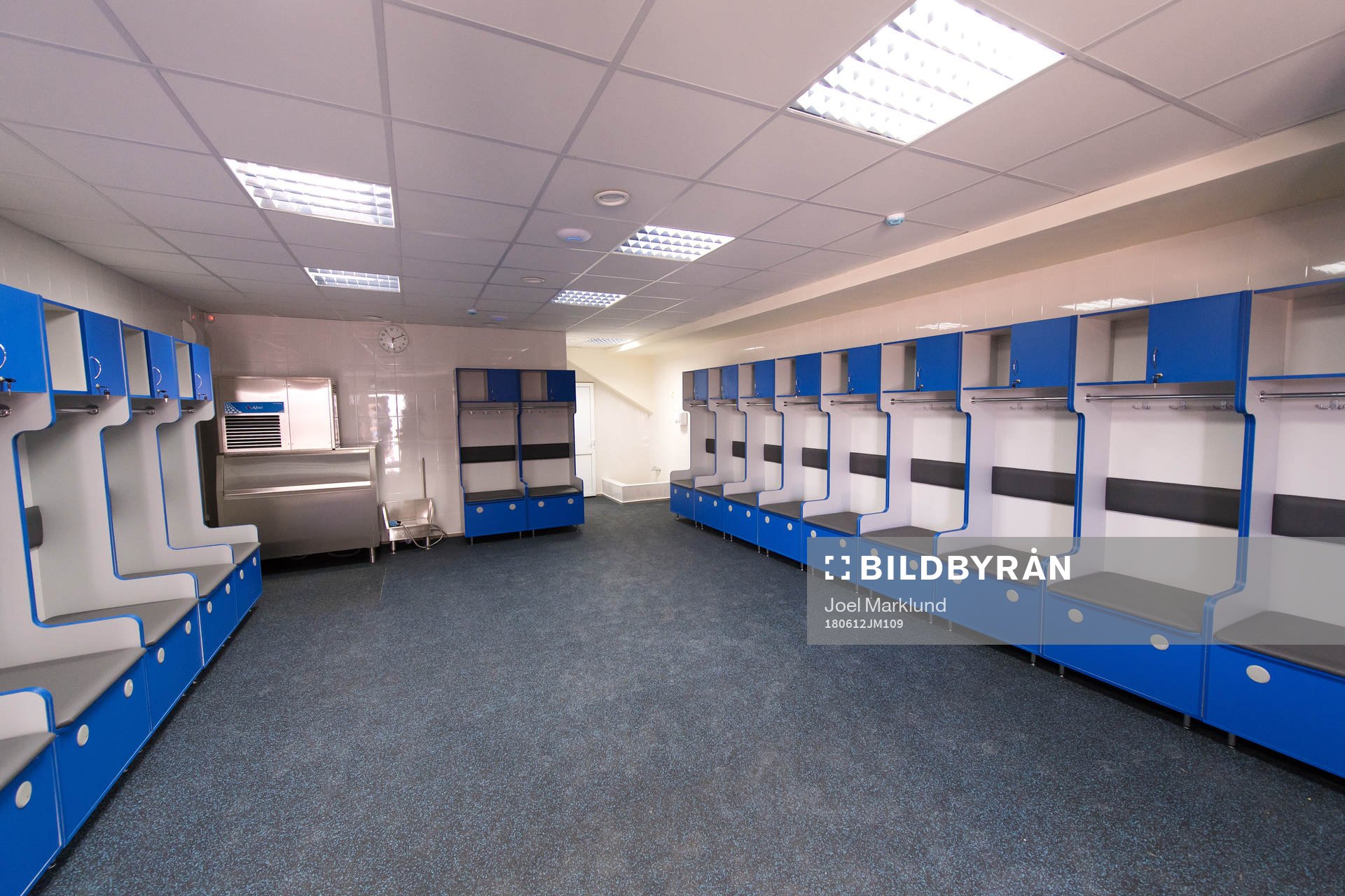 A dressing room