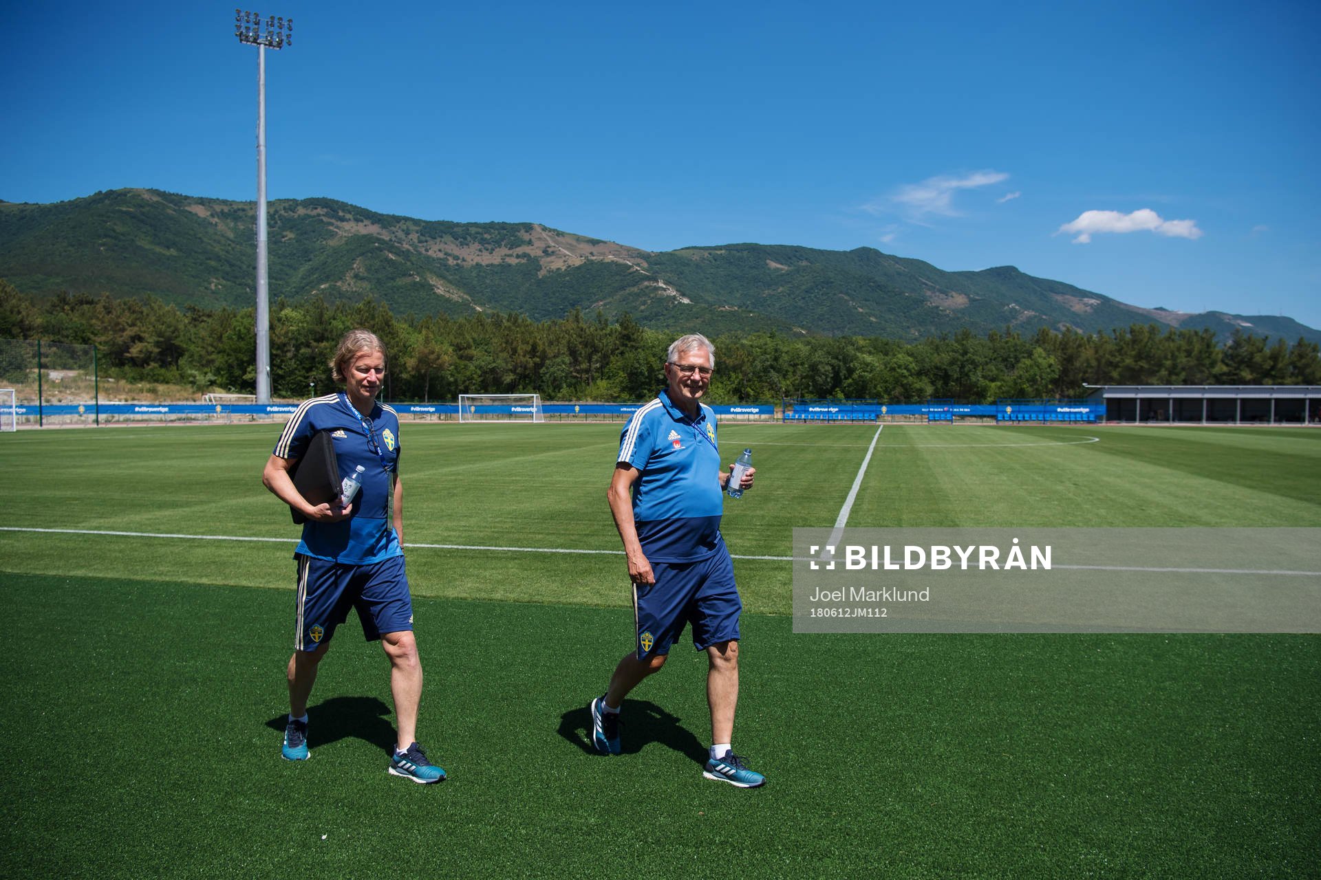 Assistant Team Manager Stefan Pettersson and Team Manager