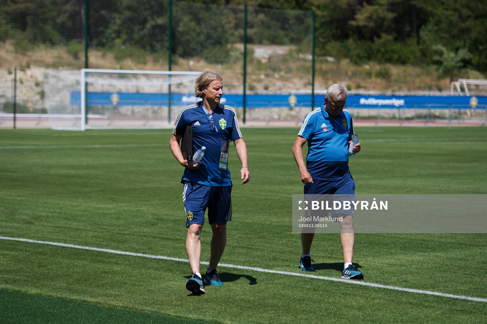 Assistant Team Manager Stefan Pettersson and Team Manager