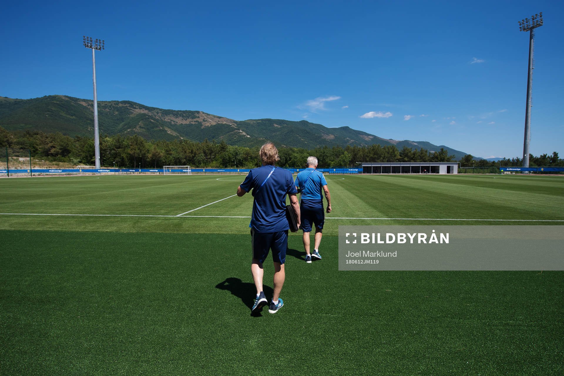 Assistant Team Manager Stefan Pettersson and Team Manager