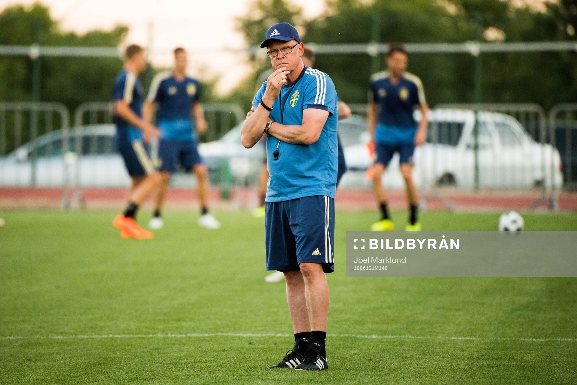 Head coach Janne Andersson of the Swedish national football