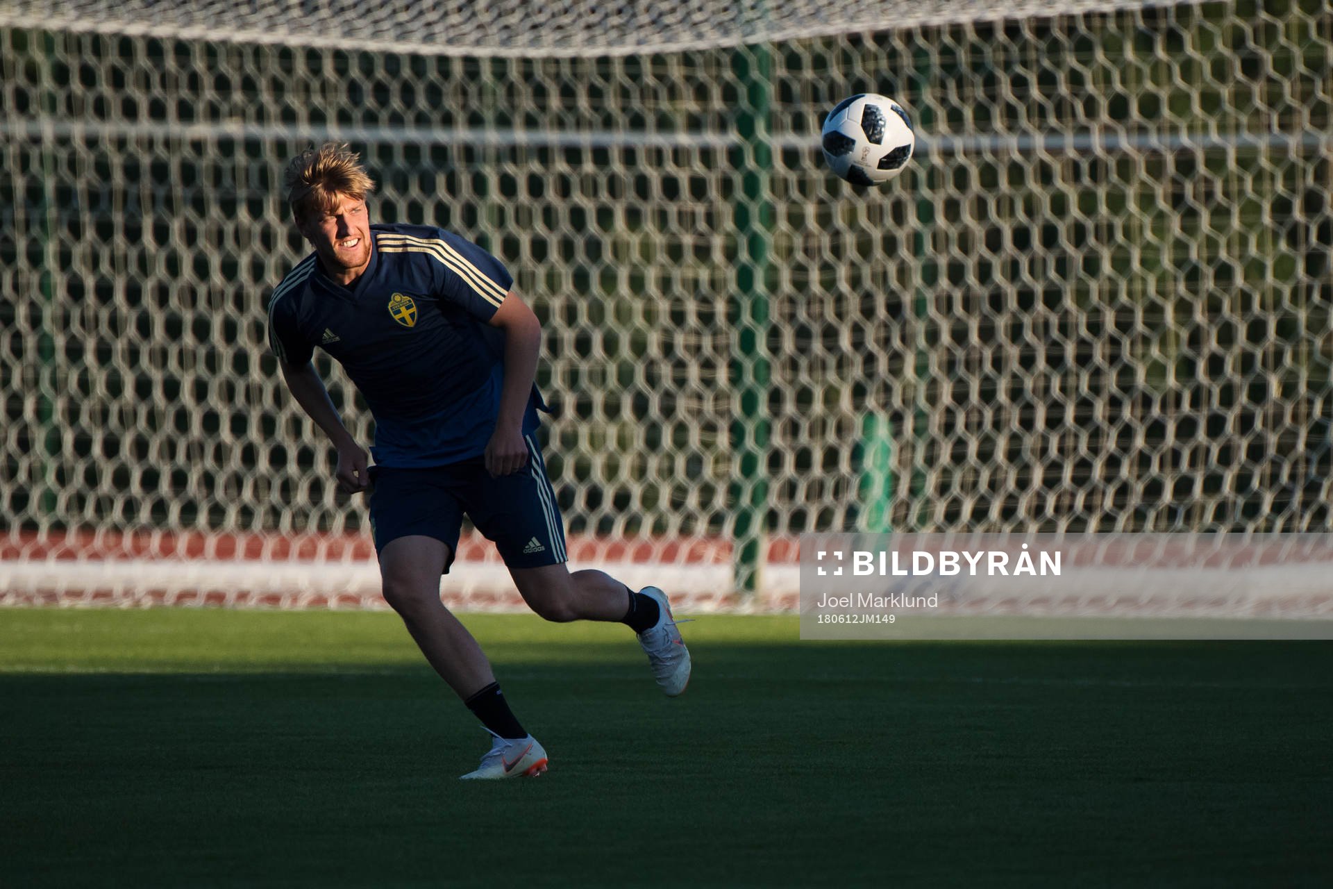 Emil Forsberg of the Swedish national football team
