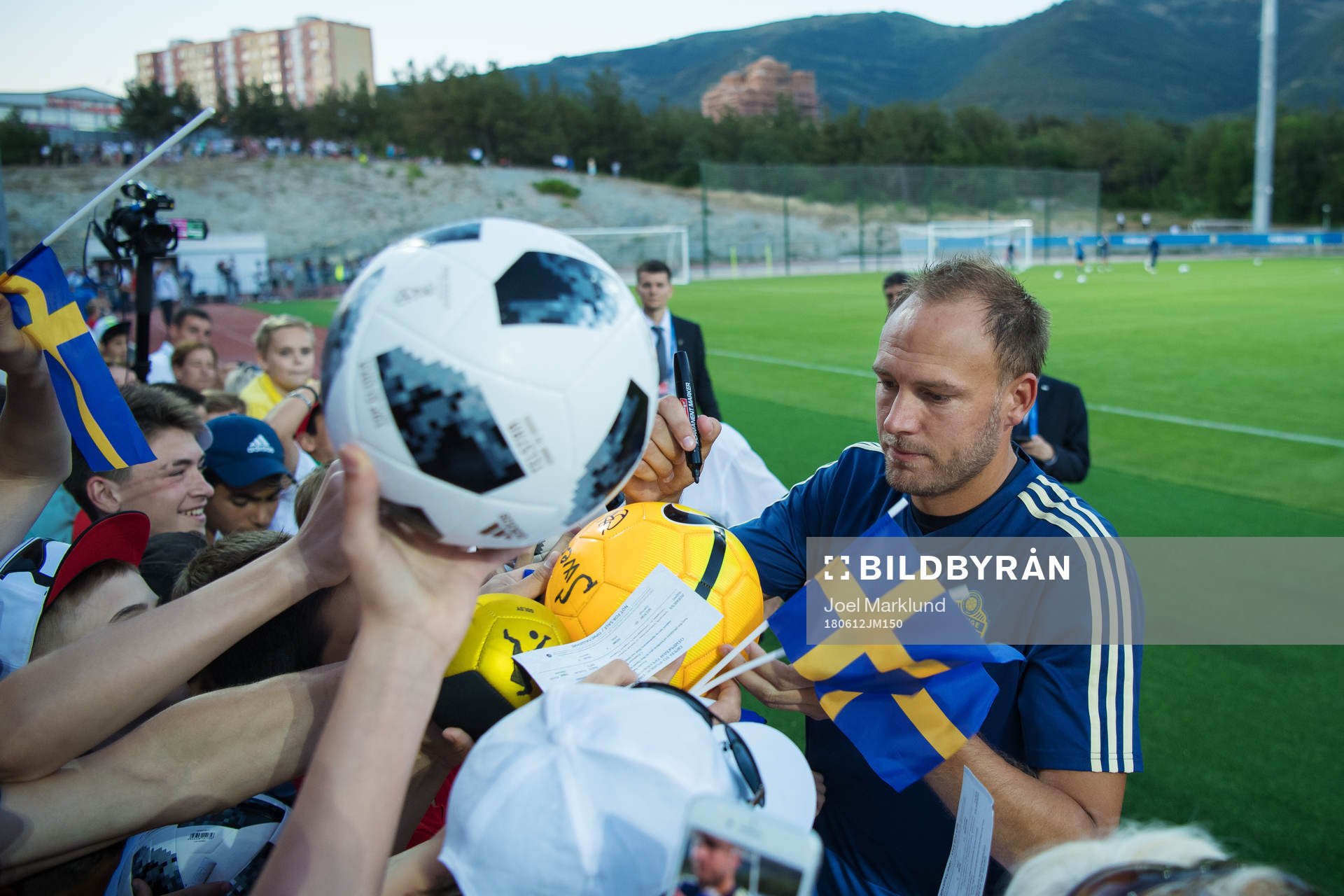 Andreas Granqvist of the Swedish national football team